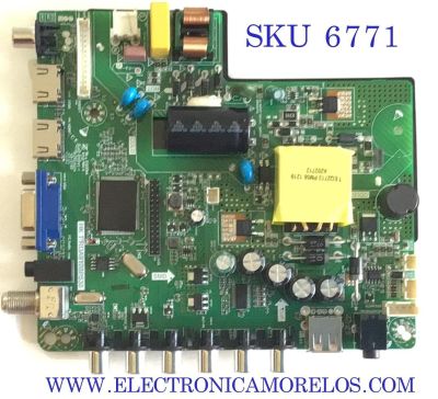 MAIN FUENTE PARA TV RCA / NUMERO DE PARTE HX-2020080808 / HK.T.RDA9108P538 / PANEL LSC320AN10-H07 / MODELO RLDED3258A